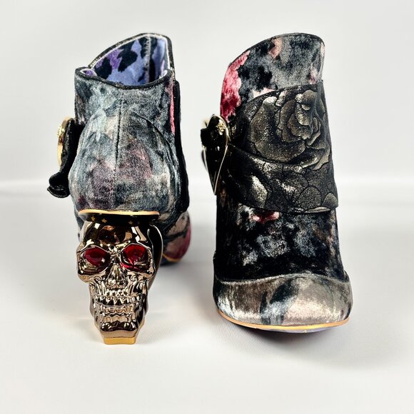 Irregular Choice Dead Funny Skull Light-Up Heels – Size 39 / UK 6 – Rare - Picture 6 of 11